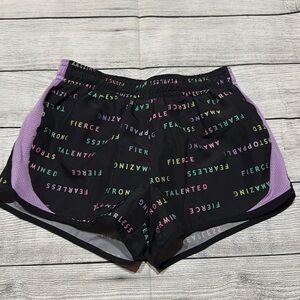 Xersion Black & Purple Athletic Shorts size XS